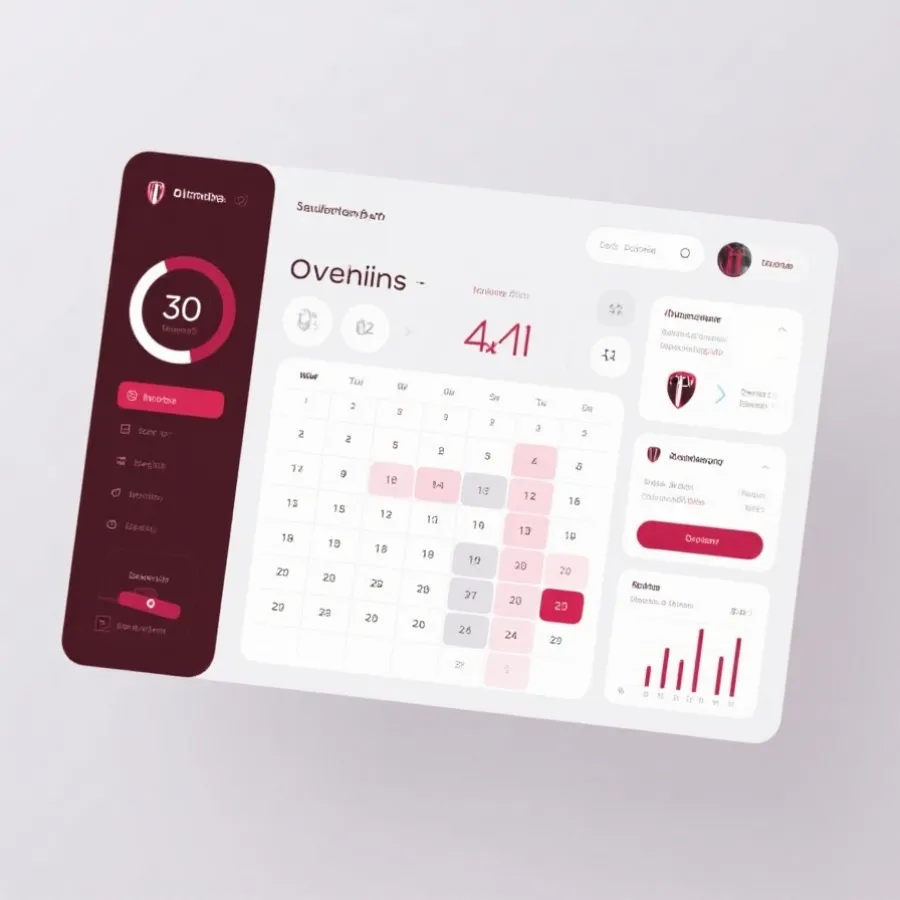 赛程与数据联动示意图